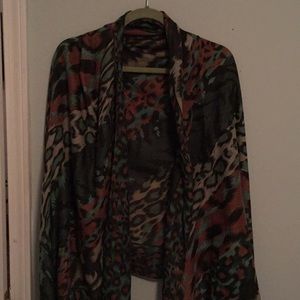 Hidden Leopard Pashmina Scarf